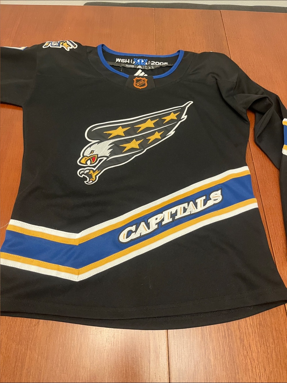 Washington Capitals TJ Oshie #77 Black Alternate Fanatics Premium NHL Jersey